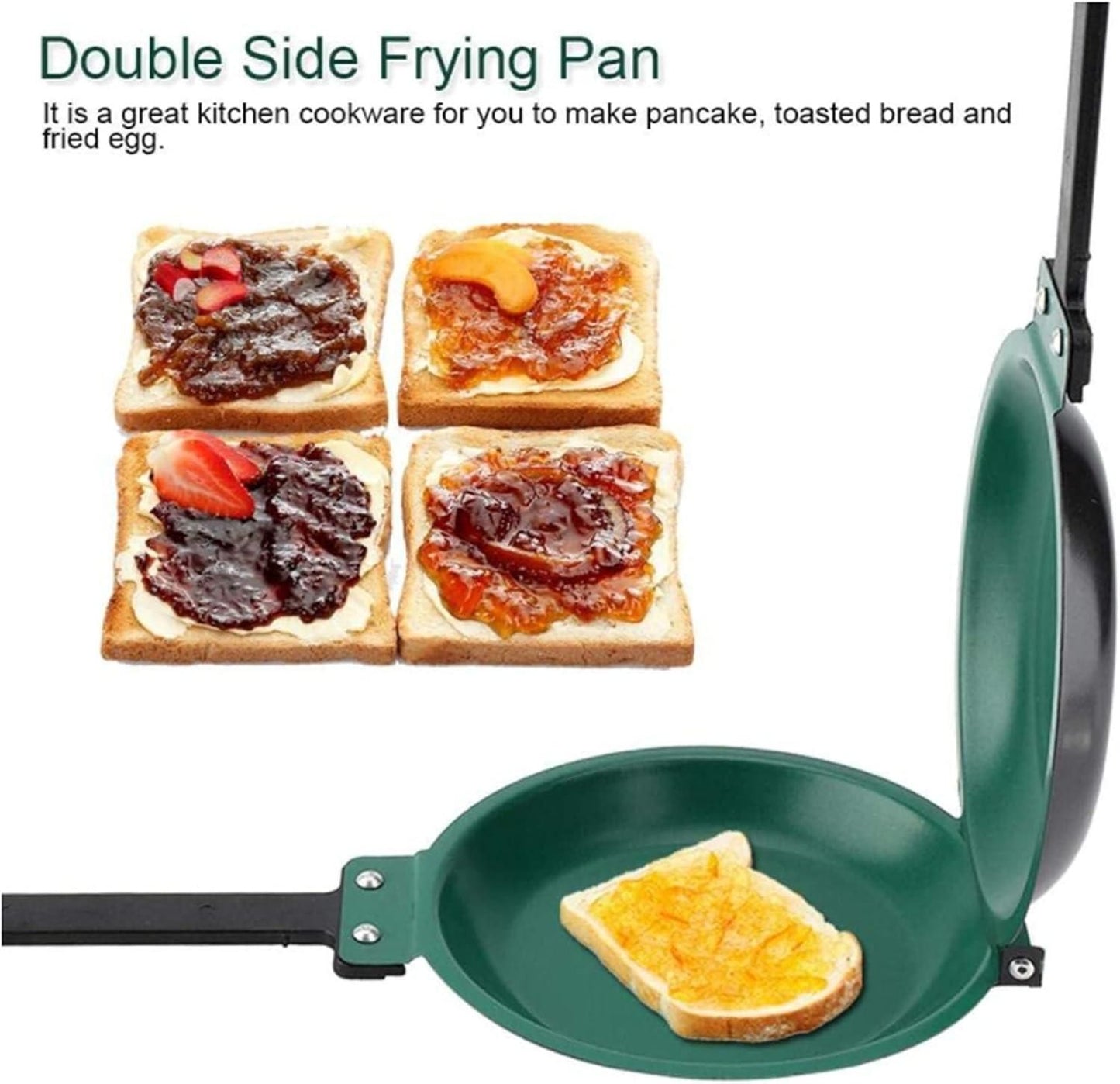 Double Side Nonstick Frying Pan - RASOI GADGETS
