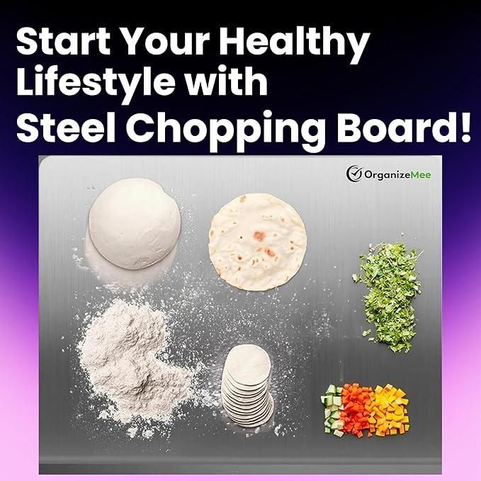 Stainless Steel Chopping Board - RASOI GADGETS