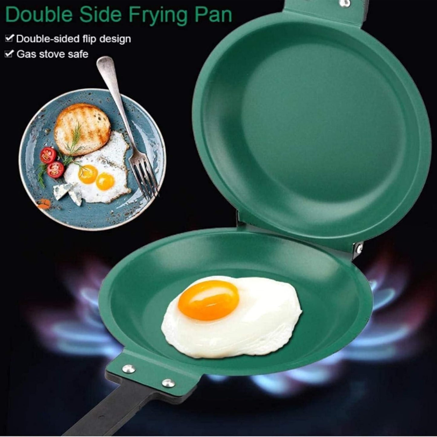 Double Side Nonstick Frying Pan - RASOI GADGETS