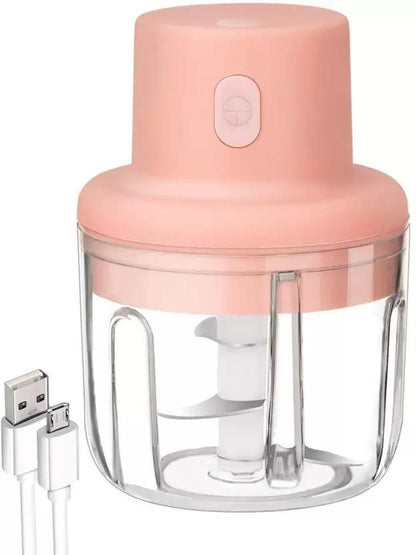 MINI ELECTRIC VEGETABLE CHOPPER  – USB Rechargeable & Portable - RASOI GADGETS