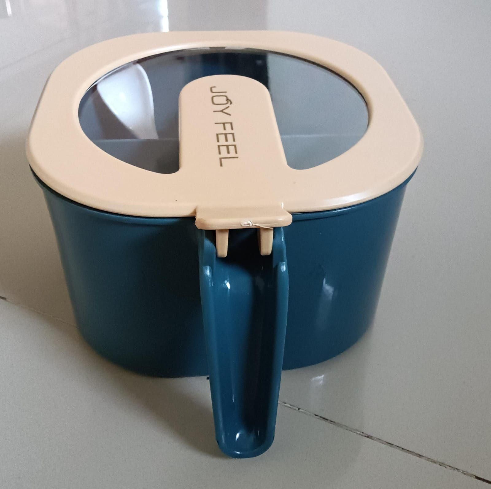Plastic 4-Section Fancy Masala Box - RASOI GADGETS